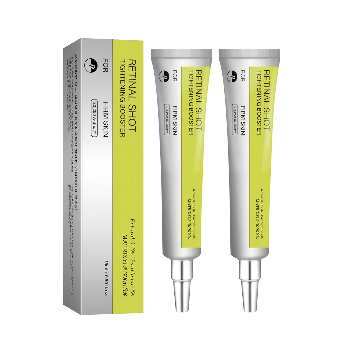Anti-Aging Retinal Serum 15ml - 0.1% Nano Retinal + MATRIXYL® 3000 3% tightens skin, fights wrinkles & shrinks pores.