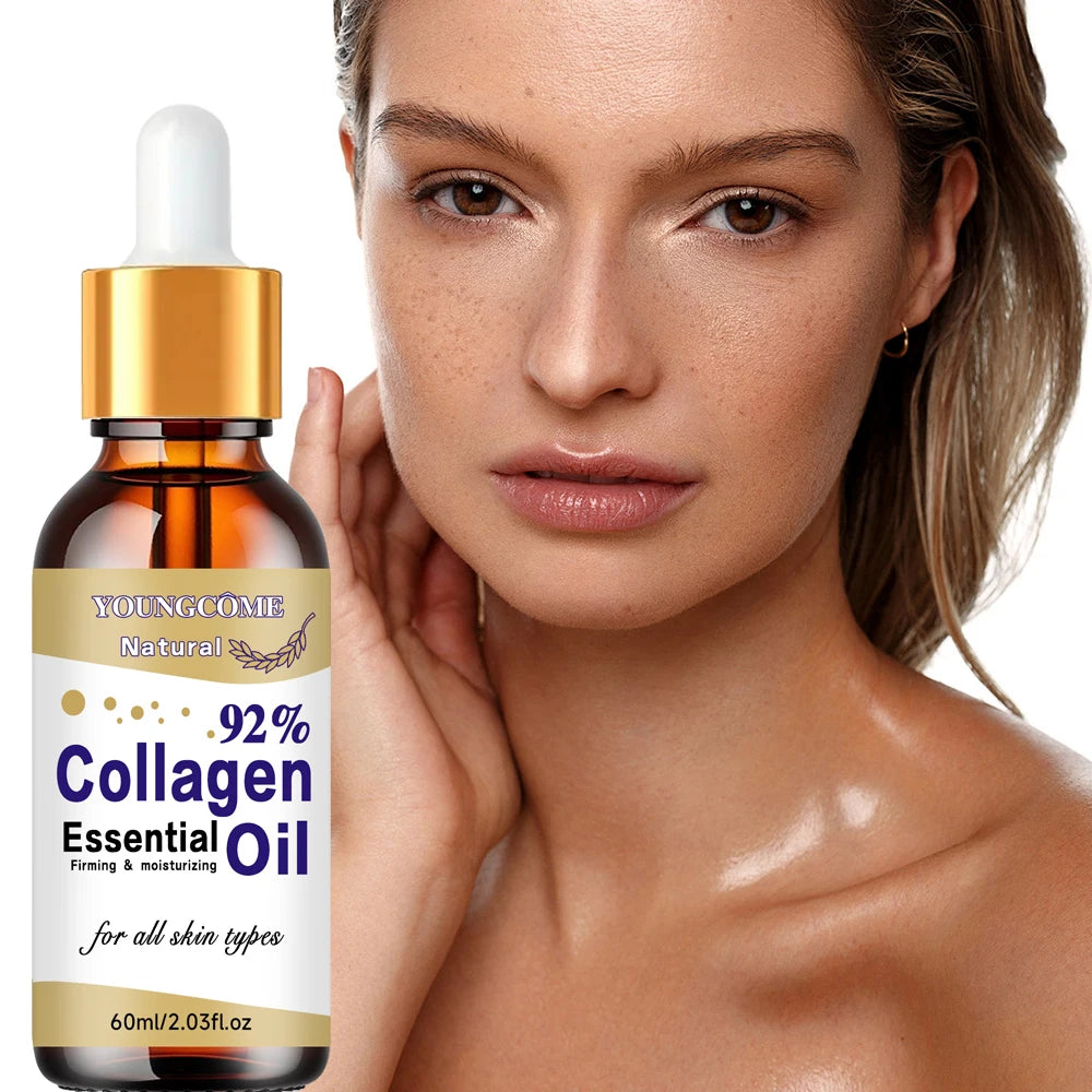Collagen Peptide - Anti Aging Collagen Serum for Face, Skin Brightening, Reduces Fine Lines &amp; Wrinkles, Heals and Repairs Skin
