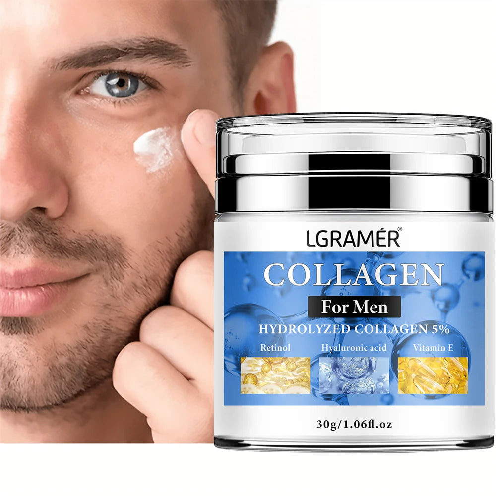 Anti-wrinkle Cream For Men Remove Face &amp; Neck Wrinkles Firming Moisturizing Skin Retinol Face Cream Anti-aging Facial Treatment