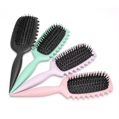 Curl Defining Brush Curl Hair Define Styling Brush for Combing and Shaping Women&