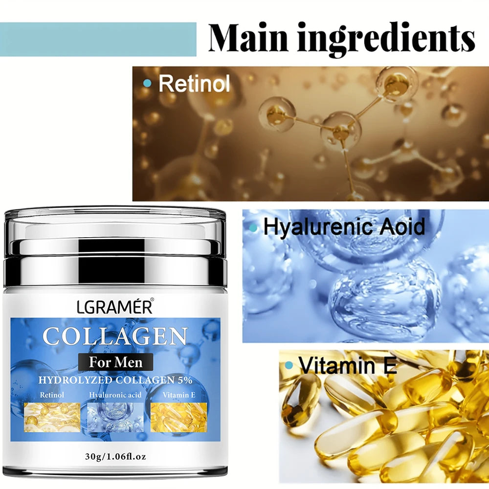 Anti-wrinkle Cream For Men Remove Face &amp; Neck Wrinkles Firming Moisturizing Skin Retinol Face Cream Anti-aging Facial Treatment