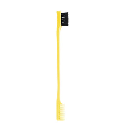 hair anti-static edge brush comb 2-in-1 double-sided edge control brush hair styling tool with comb,Special for real hair wigs