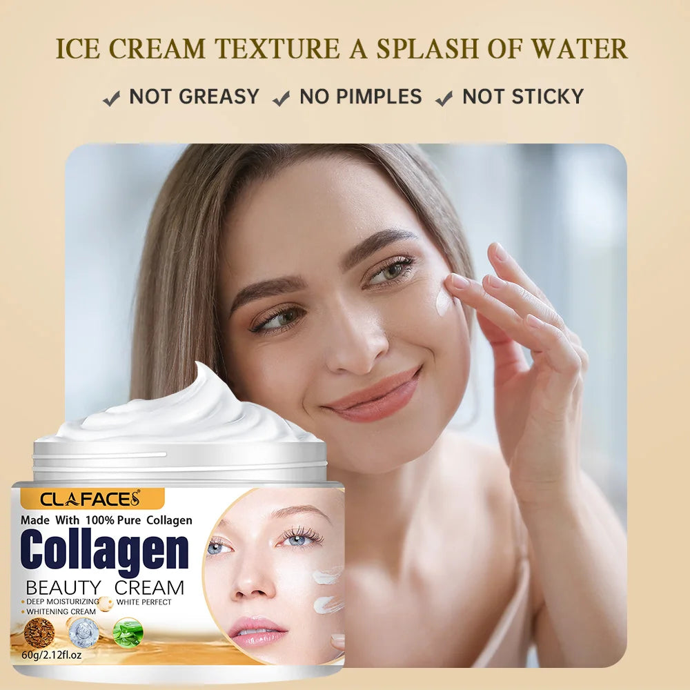 Anti Wrinkle Cream Eye Cream Face Moisturizer Anti Aging Face Lifting Nourishing Repair Collagen Boost Cream Korean Essence