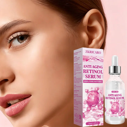 Anti Aging Retinol Serum, Highly Effective Daily Moisturizing and Skin-Softening, Improves Skin Elasticity, Creating a Youthful.