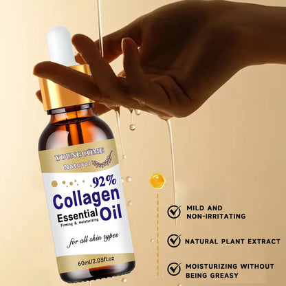Collagen Peptide - Anti Aging Collagen Serum for Face, Skin Brightening, Reduces Fine Lines &amp; Wrinkles, Heals and Repairs Skin