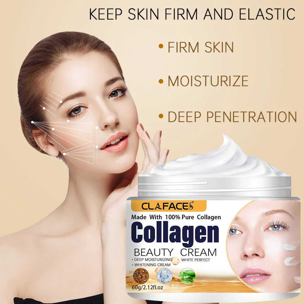 Anti Wrinkle Cream Eye Cream Face Moisturizer Anti Aging Face Lifting Nourishing Repair Collagen Boost Cream Korean Essence