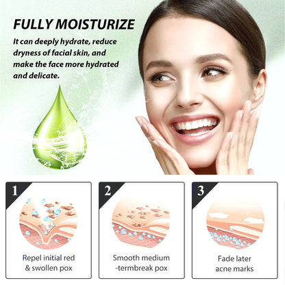 Acne Face Cream Pimple Treatment Oil Control Repair Redness Remove Blackhead Smooth Hydrating Moisturizing Pore Shrinking Serum