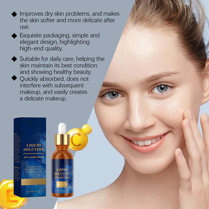 Anti Aging Serum Fade Fine Lines Increase Skin Elasticity Reduce Dryness Firming Lifting Repair Nourishing Brightening Skin Care