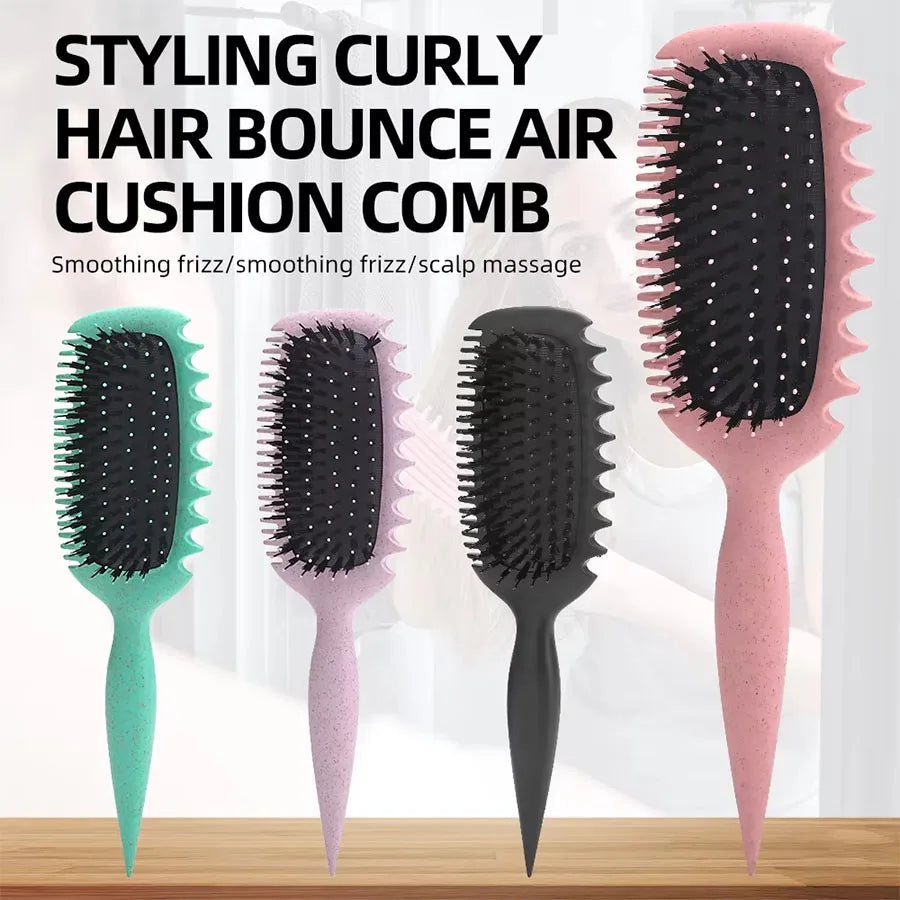 Curl Defining Brush Curl Hair Define Styling Brush for Combing and Shaping Women&