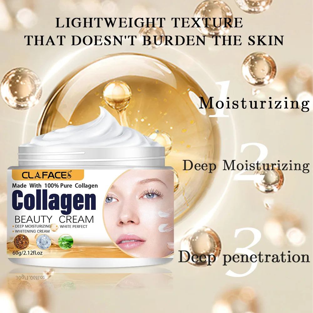 Anti Wrinkle Cream Eye Cream Face Moisturizer Anti Aging Face Lifting Nourishing Repair Collagen Boost Cream Korean Essence