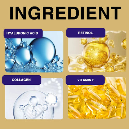 Collagen Peptide - Anti Aging Collagen Serum for Face, Skin Brightening, Reduces Fine Lines &amp; Wrinkles, Heals and Repairs Skin