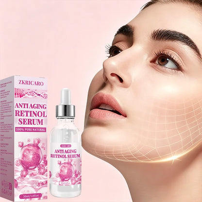 Anti Aging Retinol Serum, Highly Effective Daily Moisturizing and Skin-Softening, Improves Skin Elasticity, Creating a Youthful.