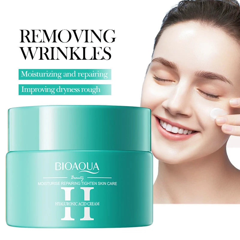 BIOAQUA Retinol Face Cream Moisturizing Whitening Anti-Aging Wrinkles Hyaluronic Acid Facial Cream Face Skin Care